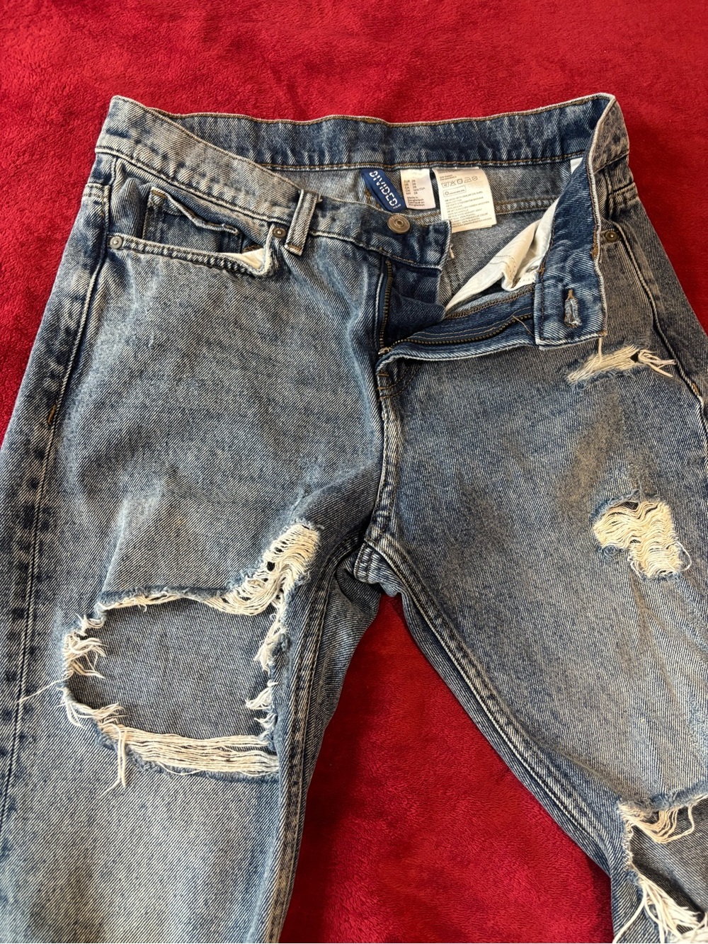Straight Ripped Jeans - Picture 7 of 17